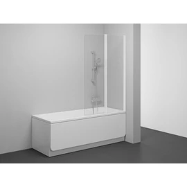 Ravak CVS2-100 jobb kádparaván matt fehér+transparent 7QRA0E00Z1