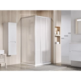 Ravak Supernova Fix zuhanyfal APSS-80 198 szatén+Pearl polisztirén - 94040UR211