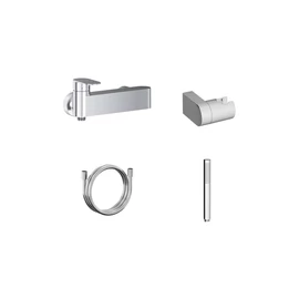 Ravak Chrome fali zuhanycsaptelep szettel, króm CR II 032.00CR CR+S X07S121