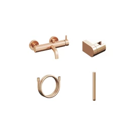 Ravak Espirit fali kádcsaptelep szettel, rose gold ES 022.60RGB+S X07S127