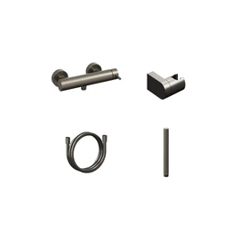 Ravak Espirit fali zuhanycsaptelep szettel, grafit ES 032.20GB+S X07S131