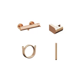 Ravak Espirit fali zuhanycsaptelep szettel, rose gold ES 032.60RGB+S X07S132