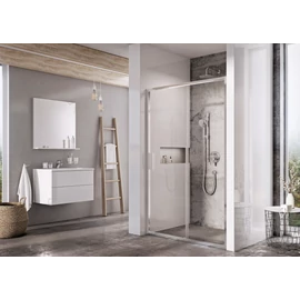 Ravak Blix Slim zuhanyajtó BLSDP2-110 krómhatású +Transparent X0PMD0C00Z1