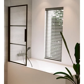 Riho Grid GB501 80 cm kádparaván, fekete balos G004046121 Riho Grid GB501 80 cm kádparaván, fekete balos G004046121