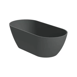 Riho Bilbao 170x80cm szabadon álló Solid Surface ovális kád, Matt Antracit B118001080 Riho Bilbao 170x80cm szabadon álló Solid Surface ovális kád, Matt Antracit B118001080