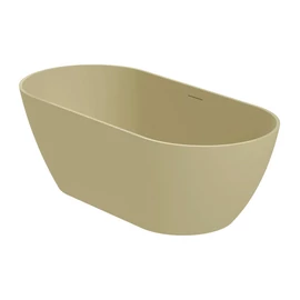 Riho Bilbao 170x80cm szabadon álló Solid Surface ovális kád, Kavics Szürke B118001106 Riho Bilbao 170x80cm szabadon álló Solid Surface ovális kád, Kavics Szürke B118001106