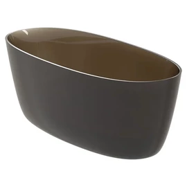 Riho Oval Frosted Umber szabadon álló kád, anyaga Solid Surface, 175x80cm, Barna B152002F02 Riho Oval Frosted Umber szabadon álló kád, anyaga Solid Surface, 175x80cm, Barna B152002F02