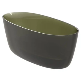Riho Oval Frosted Forest szabadon álló kád, anyaga Solid Surface, 175x80cm, Zöld B152002F03 Riho Oval Frosted Forest szabadon álló kád, anyaga Solid Surface, 175x80cm, Zöld B152002F03