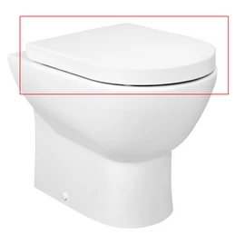 Roca Tipo WC-ülőke és fedél, rozsdamentes acél zsanérral A801750004 Roca Tipo WC-ülőke és fedél, rozsdamentes acél zsanérral A801750004