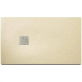 Roca Terran műgyanta zuhanytálca, csúszásgátló felülettel 1600 x 800 x 31 Krémszínű - AP0164032001500