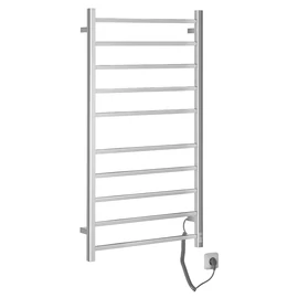 Sapho REDONDO elektromos törölközőszárító radiátor, időzítővel, 620x1160mm, 120W, inox (ER430T) Sapho REDONDO elektromos törölközőszárító radiátor, időzítővel, 620x1160mm, 120W, inox (ER430T)