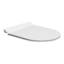 Sapho GSI NORM SLIM soft close WC-ülőke, duroplast, fehér/króm (MS86CSN11)