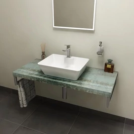 SAPHO AVICE pult, 110x50cm, aquamarine (AV116)