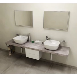 SAPHO AVICE pult, 250x50cm, cement szürke (AV257) SAPHO AVICE pult, 250x50cm, cement szürke (AV257)