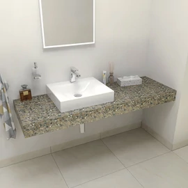SAPHO TAILOR Rockstone pult, 130x50cm, L verzió (TR130L) SAPHO TAILOR Rockstone pult, 130x50cm, L verzió (TR130L)