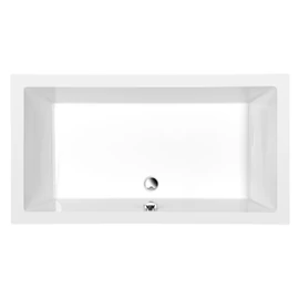 SAPHO POLYSAN DEEP szögletes mély zuhanytálca lábszerkezettel, 120x90x26cm (72392)