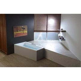 SAPHO POLYSAN ANDRA L aszimmetrikus kád, balos, 180x90x45cm (72872)