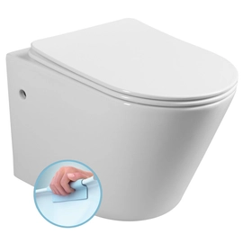 Sapho PACO RIMLESS fali WC, ülőke nélkül, 36x52cm (PZ1012WR)