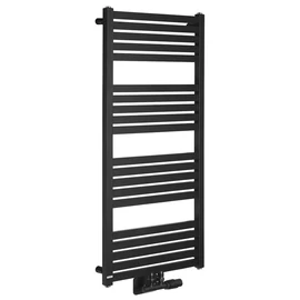 SAPHO BRUCKNER GRUNT fürdőszobai radiátor, középső bekötés, 500x1050mm, matt fekete (600.121.6) SAPHO BRUCKNER GRUNT fürdőszobai radiátor, középső bekötés, 500x1050mm, matt fekete (600.121.6)