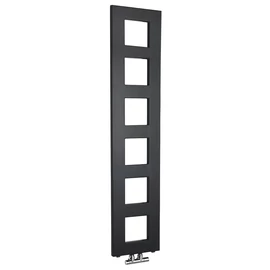 SAPHO BLOCK fürdőszobai radiátor, 280x1330mm, matt fekete (IR181)