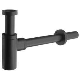 SAPHO mosdó szifon, 1'1/4-32mm, matt fekete (SI515)