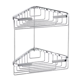 SAPHO BEMETA CYTRO Dupla sarok szappantartó, 260x325x155mm, polírozott (102308132) (XJ802)