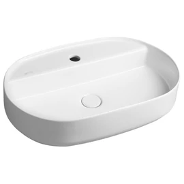 SAPHO INFINITY OVAL kerámiamosdó, 60x40cm, matt fehér (10NF65060-2L) SAPHO INFINITY OVAL kerámiamosdó, 60x40cm, matt fehér (10NF65060-2L)