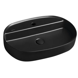 SAPHO INFINITY OVAL kerámiamosdó, 60x40cm, matt fekete (10NF65060-2N) SAPHO INFINITY OVAL kerámiamosdó, 60x40cm, matt fekete (10NF65060-2N)