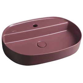 SAPHO INFINITY OVAL kerámiamosdó, 60x40cm, gesztenye vörös (10NF65060-2R) SAPHO INFINITY OVAL kerámiamosdó, 60x40cm, gesztenye vörös (10NF65060-2R)