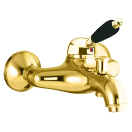 SAPHO KIRKÉ kádtöltő csaptelep zuhanyszett nélkül, fekete kerámia karral, arany (KI10NZ) SAPHO KIRKÉ kádtöltő csaptelep zuhanyszett nélkül, fekete kerámia karral, arany (KI10NZ)