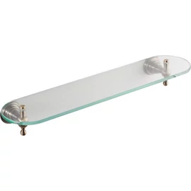 SAPHO DIAMOND üveg polc, 50cm, bronz (1318-15)