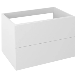 SAPHO TREOS mosdótartó szekrény, 2 fiókkal, 75x53x50,5cm, matt fehér (TS070-3131)