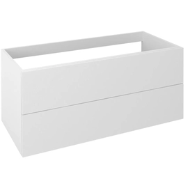 SAPHO TREOS mosdótartó szekrény, 2 fiókkal, 110x53x50,5cm, matt fehér (TS110-3131)