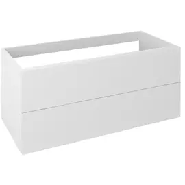SAPHO TREOS mosdótartó szekrény, 2 fiókkal, 110x53x50,5cm, matt fehér (TS115-3131)