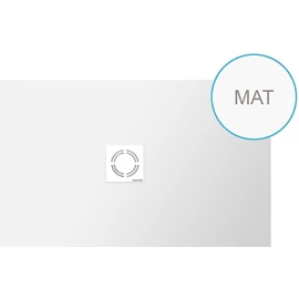 SAPHO POLYSAN FLEXIA öntöttmárvány zuhanytálca, 130x80x3,5cm, matt fehér (72899MAT)