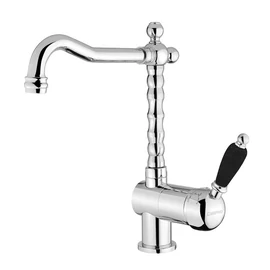 SAPHO KIRKÉ WHITE Mosogató-csaptelep, fehér karral, króm (KI14NC) SAPHO KIRKÉ WHITE Mosogató-csaptelep, fehér karral, króm (KI14NC)