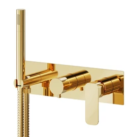 Sapho SPY falbasüllyesztett csaptelep, 3-irányú, zuhanyszettel, arany (PY53/17) Sapho SPY falbasüllyesztett csaptelep, 3-irányú, zuhanyszettel, arany (PY53/17)