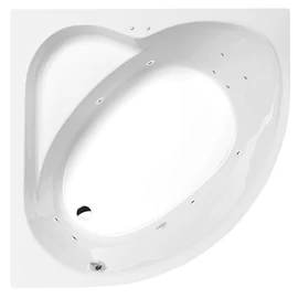 SAPHO POLYSAN SIRIUS sarokkád, Active Hydro, 130x130x43cm, króm (49111.1010)