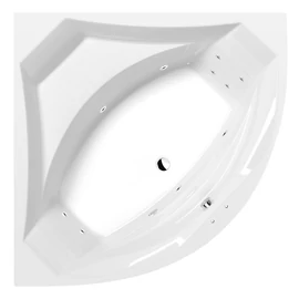 SAPHO POLYSAN ROSANA sarokkád, Active Hydro, 140x140x49cm, króm (64119.1010)