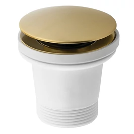 SAPHO POLYSAN klik-klak kádlefolyó, matt arany (71704GB)