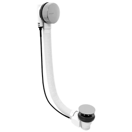 SAPHO POLYSAN kád le- és túlfolyó, bovdenes, 1200mm, átm.:72mm, króm (71856)