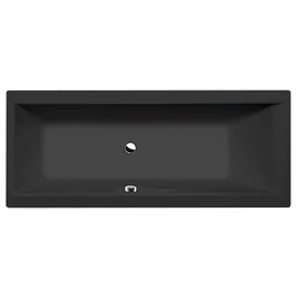 SAPHO POLYSAN CLEO kád, 170x70x48cm, matt fekete (74611.21)