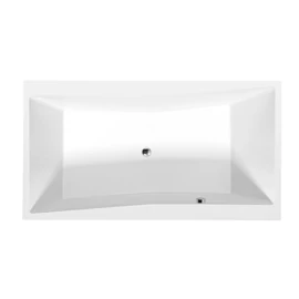 SAPHO POLYSAN QUEST egyenes kád, 180x100x49cm, matt fehér (78511.11)