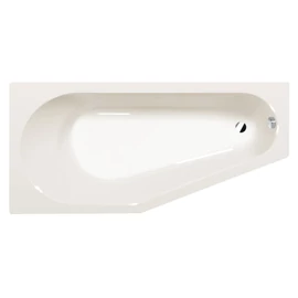 SAPHO POLYSAN TIGRA L aszimmetrikus kád, 170x80x46cm, elefántcsont (90111.40)