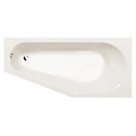 SAPHO POLYSAN TIGRA R aszimmetrikus kád, 170x80x46cm, elefántcsont (90611.40)