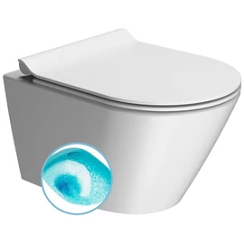 SAPHO GSI KUBE X SWIRLFLUSH fali WC, 36x50cm, dual-matt fehér (941609)