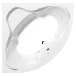 SAPHO POLYSAN SIMONA sarokkád, Active Hydro, 140x140x44cm, króm (96111.1010)