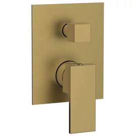 SAPHO CUBEMIX falbasüllyesztett csaptelep, 2-irányú, matt arany (CM042GB) SAPHO CUBEMIX falbasüllyesztett csaptelep, 2-irányú, matt arany (CM042GB)
