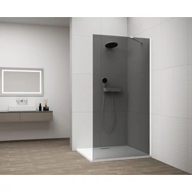SAPHO ESCA WHITE MATT Walk-in zuhanyfal, falra szerelhető, füst üveg, 1100mm (ES1211-03) SAPHO ESCA WHITE MATT Walk-in zuhanyfal, falra szerelhető, füst üveg, 1100mm (ES1211-03)