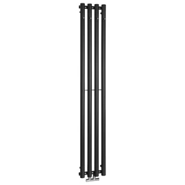 SAPHO PILON fürdőszobai radiátor, 270x1800mm, matt fekete (IZ122T) SAPHO PILON fürdőszobai radiátor, 270x1800mm, matt fekete (IZ122T)